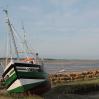 Bateau de pêche, en Baie de Somme