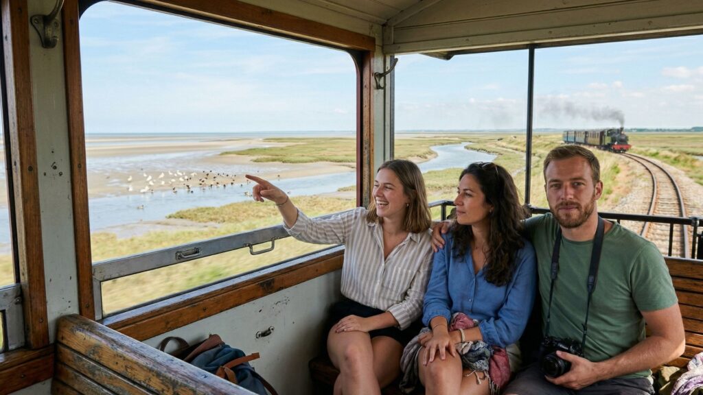 cultural visit quend petit train de la baie de somme